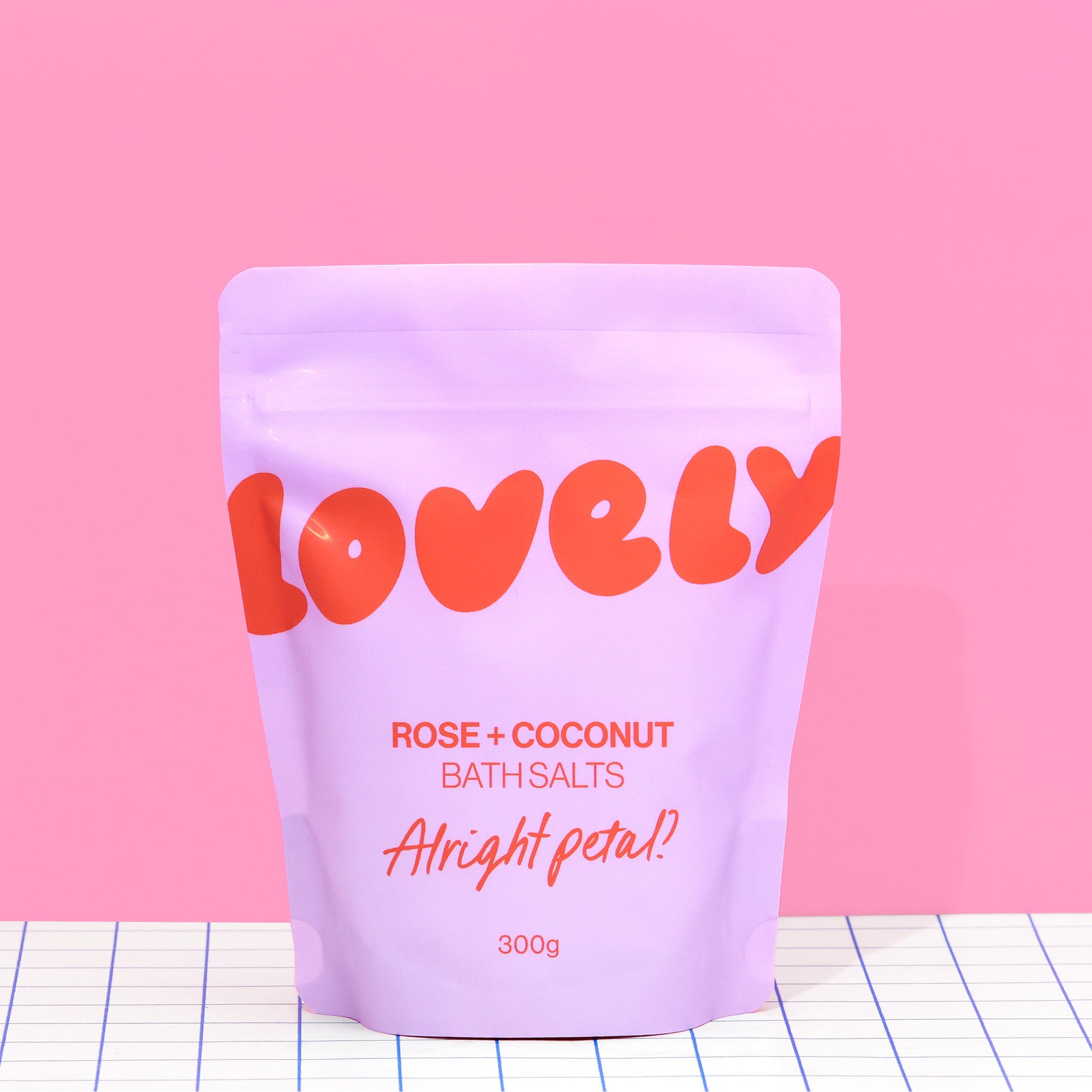 Rose + Coconut Bath Salts