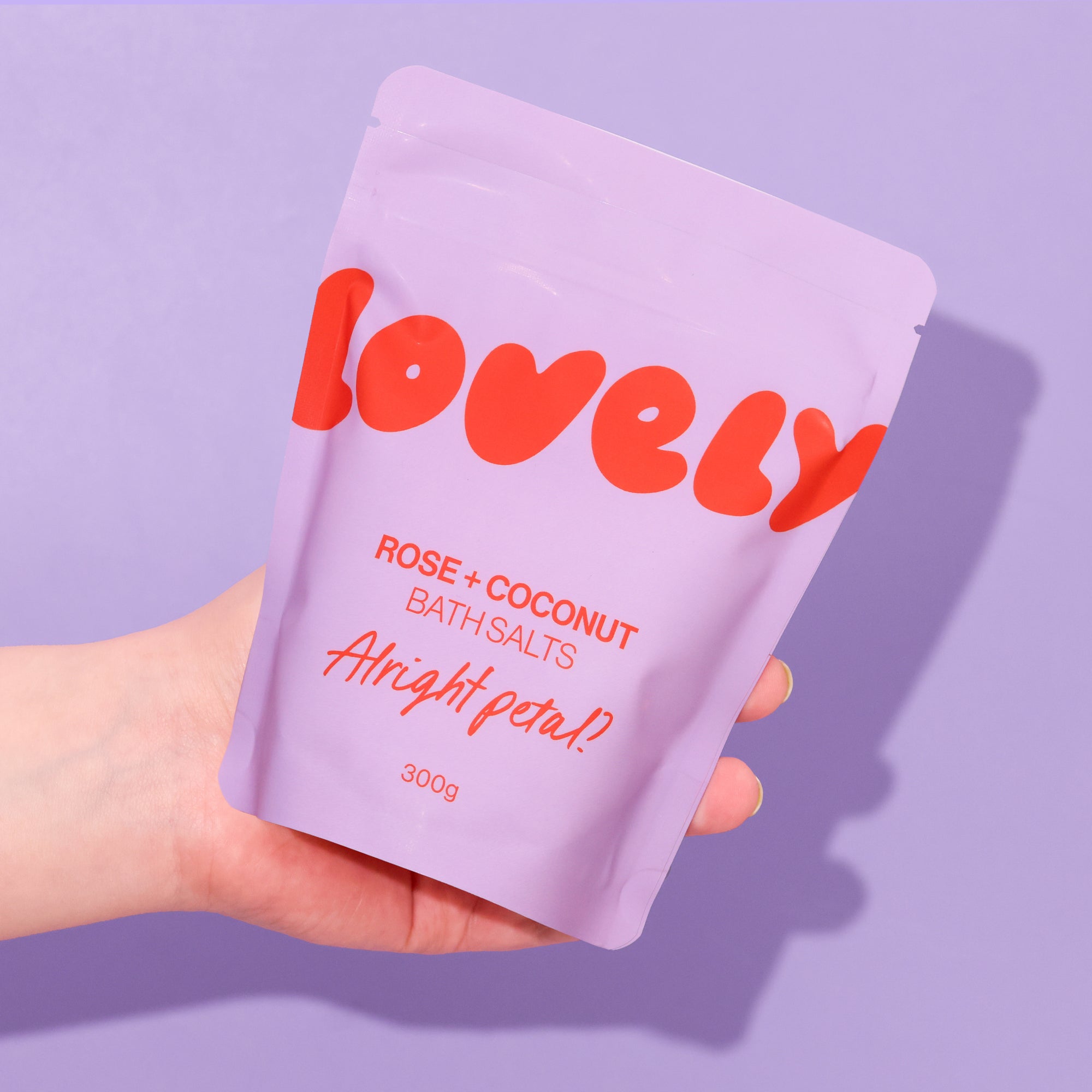 Rose + Coconut Bath Salts