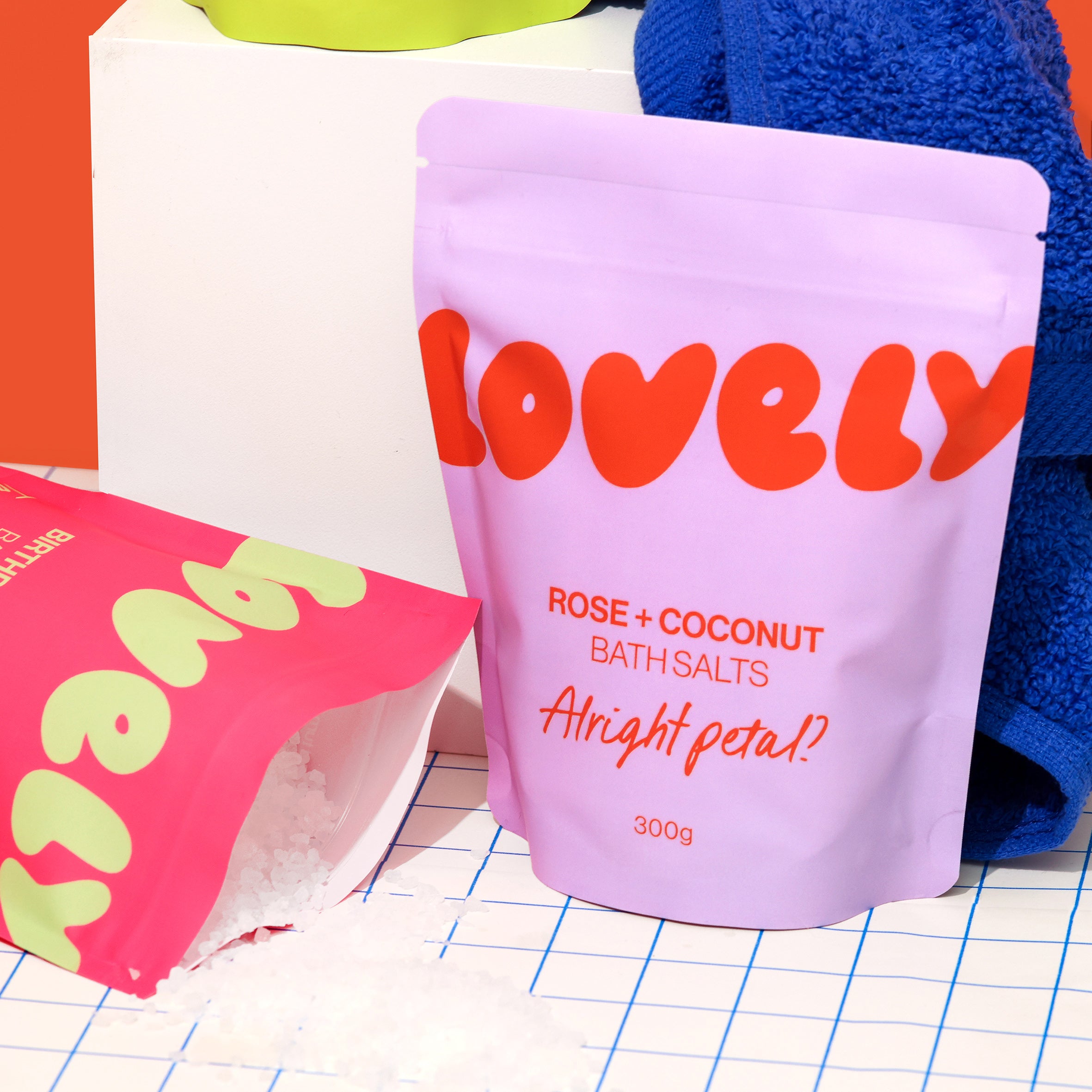 Rose + Coconut Bath Salts