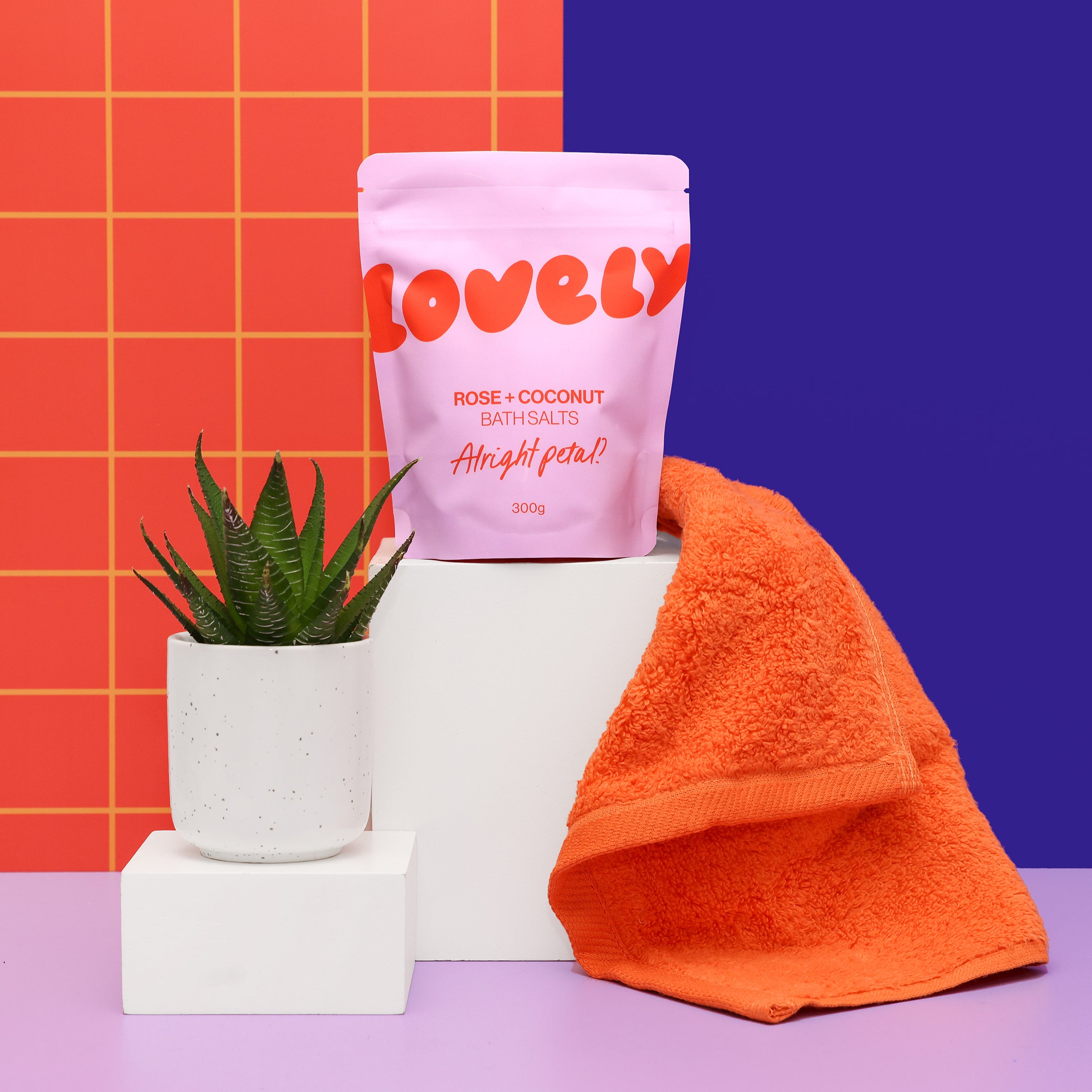 Rose + Coconut Bath Salts