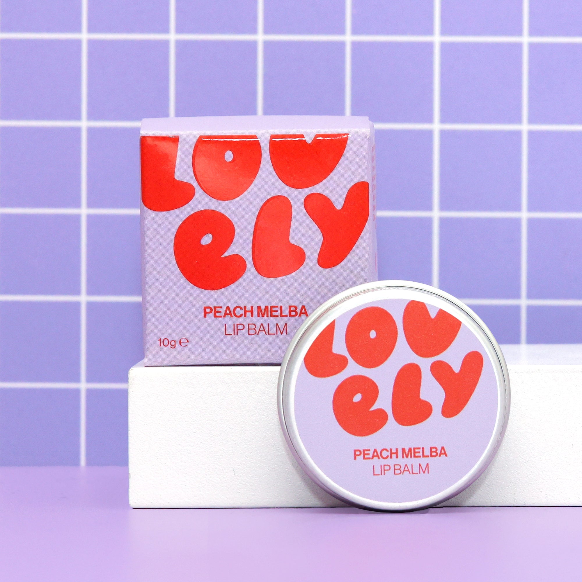 Peach Melba Lip Balm